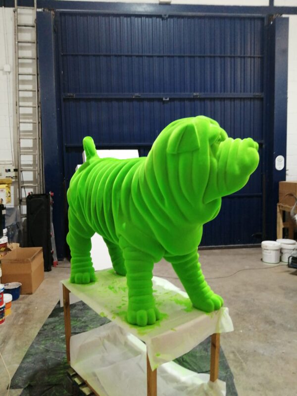 Shar Pei Green Gran Formato XXL - Imagen 4