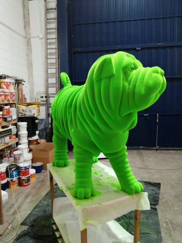 Shar Pei Green Gran Formato XXL - Imagen 3