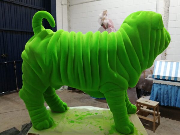 Shar Pei Green Gran Formato XXL - Imagen 5